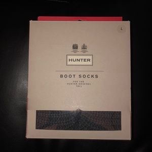 Hunter Boot Socks! Size Large!